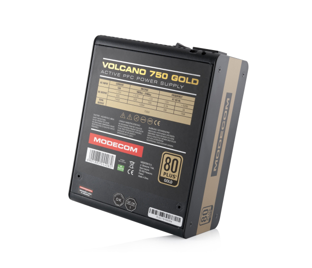 MODECOM Volcano 750W 80 Plus Gold - 325340 - zdjęcie 5